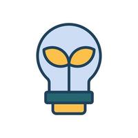 light bulb icon for your website design, logo, app, UI. vector