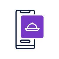 food app icon for your website design, logo, app, UI. vector