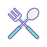 cutlery icon for your website design, logo, app, UI. vector