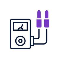 voltmeter icon for your website, mobile, presentation, and logo design. vector