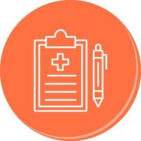 Medical Record Vector Icon