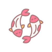 koi icon for your website design, logo, app, UI. vector