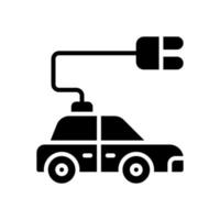 electric car icon for your website design, logo, app, UI. vector