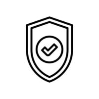 proteccion icono para tu sitio web, móvil, presentación, y logo diseño. vector