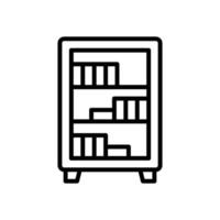 book shelf icon for your website design, logo, app, UI. vector