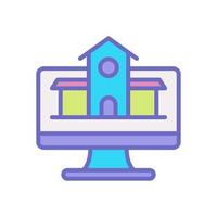 online education icon for your website design, logo, app, UI. vector