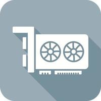 Graphic Card Vector Icon