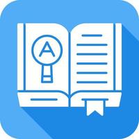 Open Book Vector Icon