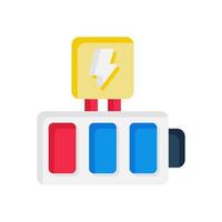 battery icon for your website design, logo, app, UI. vector