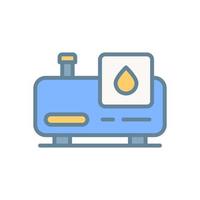 water tank icon for your website design, logo, app, UI. vector