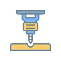 drill machine icon for your website design, logo, app, UI. vector