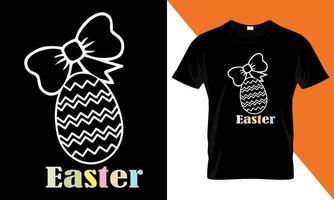 Pascua de Resurrección día camiseta diseño. enseñando mi favorito píos vector