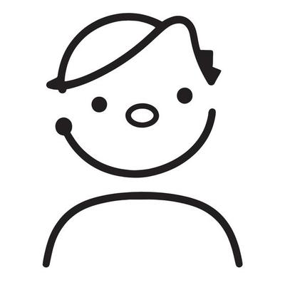 Outline of a Little Boy 20271092 Vector Art at Vecteezy