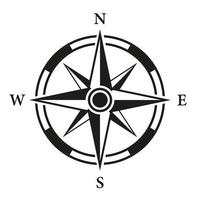 Online compass direction Royalty Free Vector Image