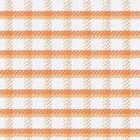 Plaid check patten in orange navy, gray.Seamless fabric texture for print. vector