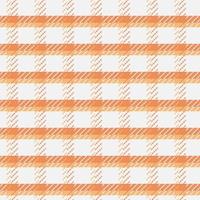 Plaid check patten in orange navy, gray.Seamless fabric texture for print. vector