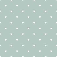 seamless pattern with heart on blue background. vector