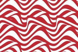 RED and white abstract wave moving background. vector