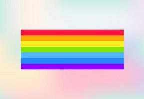 un arco iris patrones forma, resumen brillante espectro colores, vistoso a rayas modelo en patel degradado. vector ilustración