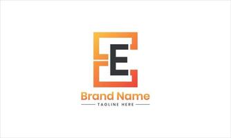 EE logo. EE design. EE letter logo design. Initial letter EE linked monogram logo. Pro Vector