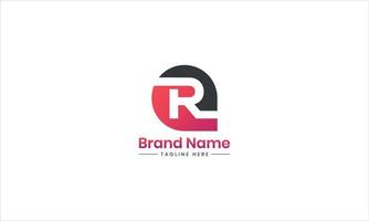 Cretive letter R logo template with nice shape. letter R logo with simple style. Pro Vector