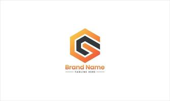 GC letter logo with Polygon shape. CG creative Polygon initials letter logo concept. GC letter design. Pro Vector