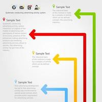 Collection of arrows for web design. A vector illustration