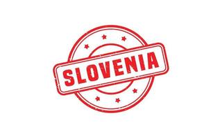 SLOVENIA stamp rubber with grunge style on white background vector