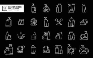 vector gráfico de cosmético icono colección