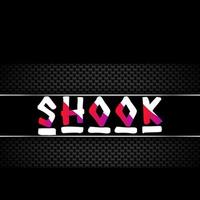 shook Typography logo vector