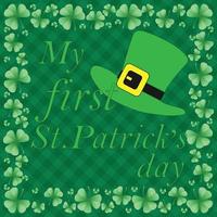 My first St Patrick's Day vector design