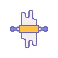 rolling pin icon for your website design, logo, app, UI. vector