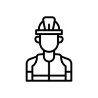 trabajador icono para tu sitio web diseño, logo, aplicación, ui vector