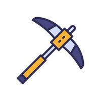 pickaxe icon for your website, mobile, presentation, and logo design. vector