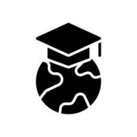 graduación icono para tu sitio web diseño, logo, aplicación, ui vector