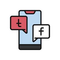 social media icon for your website design, logo, app, UI. vector