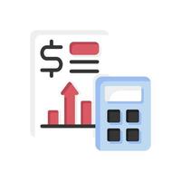 calculation icon for your website design, logo, app, UI. vector