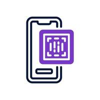 barcode icon for your website, mobile, presentation, and logo design. vector