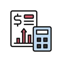 calculation icon for your website design, logo, app, UI. vector