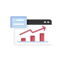 growth icon for your website design, logo, app, UI. vector