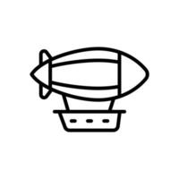 airship icon for your website design, logo, app, UI. vector