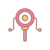 rattle drum icon for your website design, logo, app, UI. vector