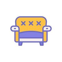 sofa icon for your website design, logo, app, UI. vector