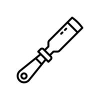 chisel icon for your website, mobile, presentation, and logo design. vector