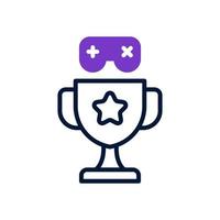 icono de trofeo para el diseño de su sitio web, logotipo, aplicación, ui. vector