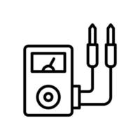 voltmeter icon for your website, mobile, presentation, and logo design. vector