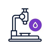 microscope icon for your website design, logo, app, UI. vector