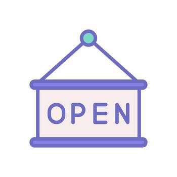 open icon for your website design, logo, app, UI. vector