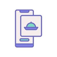 comida aplicación icono para tu sitio web diseño, logo, aplicación, ui vector