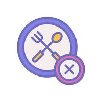 fasting icon for your website design, logo, app, UI. vector